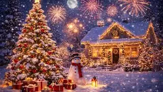 4K WINTER WONDERLAND - Magical Christmas Lights - 1 Hour Enchanting Holiday Scene (Silent)