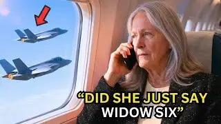 Старушка тихо сидела в самолете &mdash; пока пилоты F-35 не объявили по радио &laquo;Вдова номер шесть&raquo;.
