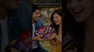 Happy chocolate day my love🍫😘#shayari #quotes #poetry #couplegoals #love #shorts #explore #ytshorts