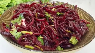 Easy Beetroot Salad &mdash; Simple, Tasty, and Healthy in 5 Minutes 🥗