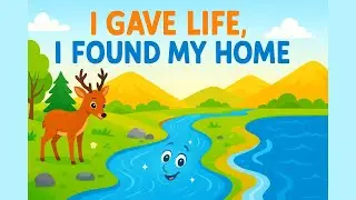 🌊 The Little River&rsquo;s Journey | Moral Story for Kids | Inspirational Cartoon Story