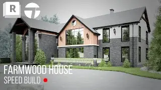 Farmwood House - Speed Build Using REVIT & TWINMOTION