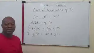 Algebraic Combination of functions 