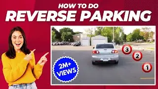 How to do REVERSE PARKING - ★ MUST WATCH! (Popular video - 18K LIKES) ★|| Toronto Drivers