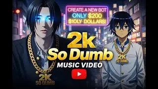 2K So Dumb (Official Music Video) | Viral Anime Rap Diss 🔥🎮