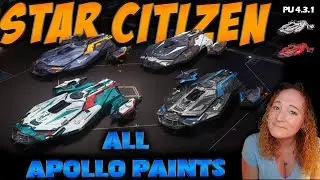 RSI Apollo Livery Showcase - Medivac, Triage, Delphi, Lifeline, Olympian & Shockwave Paints (2955)