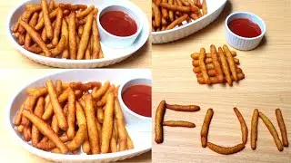 Added Rice Flour to Mashed Potatoes and this happened, Potato sticks recipe, Potato snacks recipe