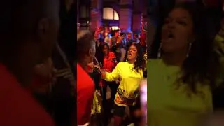 Teyana Taylor vibing out at her listening party for Keep The Same Energy album release #KTSE