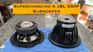Модернизация сабвуфера JBL 550P P1/3