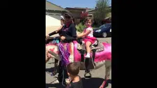 Gianna riding