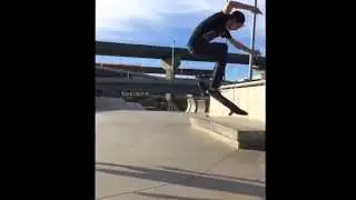 5050 front shove late double flip