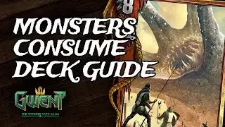 [GWENT]  Monsters Consume Deck Guide - The Kayran and his Nekker friends
