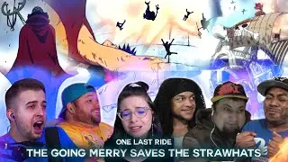 The Going Merry Saves The Strawhats ! Reaction Mashup