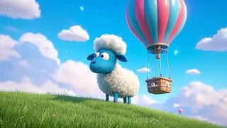 Baa Baa Blue Sheep&rsquo;s Balloon Ride | Fun Adventure Rhyme for Kids | Rhymes & Songs for Children