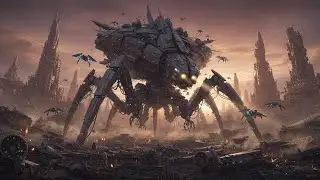 Dark Sci-Fi Ambience | The Scavenger Leviathan | Post-Apocalyptic Music for Deep Focus 🤖