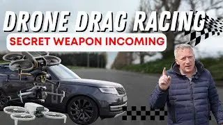 Drone Vs Car Drag Race - Faster Than You Think?