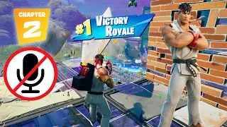 Fortnite Gameplay (No Commentary) Chapter 2 Season 6 Using Ryu - Solo Win