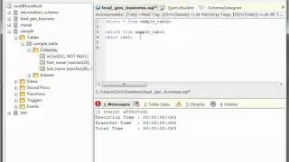 SQL Delete Command