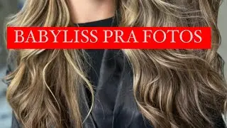 Aprenda a fazer um babyliss para fotos