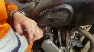 1946 Matchless G3L 350cc at Andy Tiernans #08118MCH