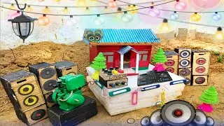 stage making At- New Home How to make mini stage Dj toy mini truck loading stage program dj LV