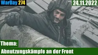 🟢 WarDay 274 - Abnutzungsk&auml;mpfe an der Front &ndash; Darum beeinflusst der Winter doch nicht die K&auml;mpfe DE