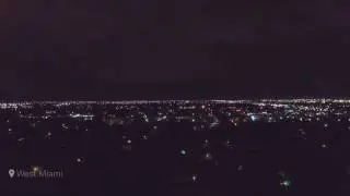 Night over West Miami