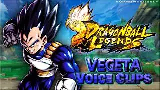All Vegeta Voice Clips &bull; Dragon Ball Legends &bull; Voice Lines (Christopher Sabat) - ENGLISH