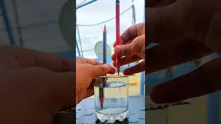 Pencil science experiment at home #shorts #experiment #viralshorts  #da craft #trending #project