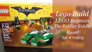 Let's Build - LEGO Batman Movie The Riddler Riddle Racer Set #70903