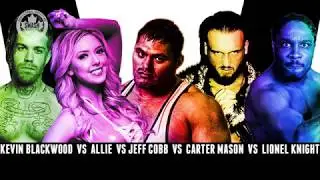FREE MATCH - Jeff Cobb vs Allie vs Kevin Blackwood vs Carter Mason vs Lionel Knight