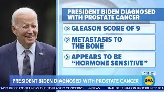 Former President Biden's cancer diagnosis: What does a Gleason score of 9 mean?