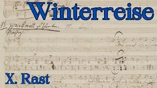 X. Rest - An Analysis of Schubert's Song, Rast, from his cycle Winterreise