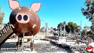 Metal Detecting Adventurescape Playground, Mandurah During A Heat Wave