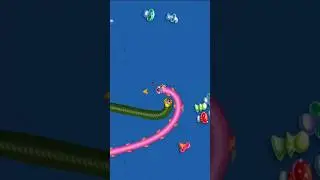 worm zone io giant slither best android gameplay 📸#gaming #sachinsnackzone #wormszone #shorts
