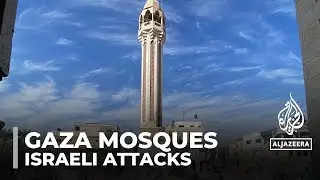 Palestinians hold Friday prayers amid ruins as Israel targets mosques