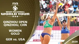 Women's Gold Medal: GER vs. USA | 3* Qinzhou (CHN) - 2020 FIVB Beach Volleyball World Tour