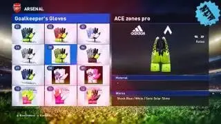 BOOTS AND GLOVES PACK REVIEW PES 2016