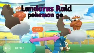 Landorus raid in pokemon go.