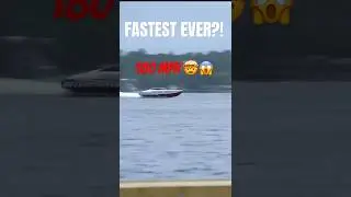 180 миль/ч с V-образным днищем?! Никто этого не ожидал! 😱 #ГонкинаОффшоре #VBOTTOM #РекордСкорост...