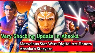 Latest Update Ahsoka Marvelous Star Wars Digital Art Honors Ahsoka's Storyarc