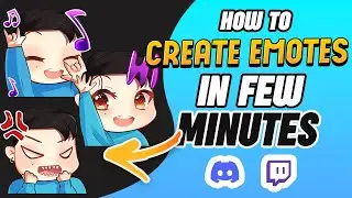 How to create Twitch Emotes in few minutes