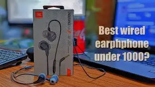 JBL Endurance Run by Harman Unboxing | Best wired earphone under 1000 October 2021?