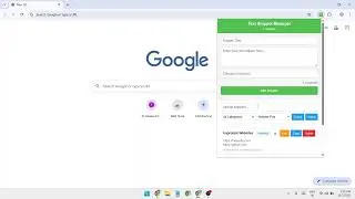 Text Snippet Manager - Chrome Extension Tutorial & Demo