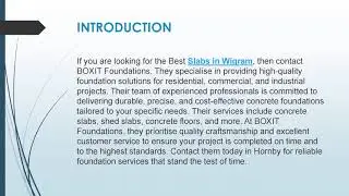 Best Slabs in Wigram