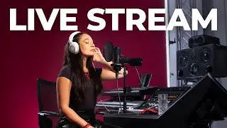 Home Studio Vocal Recording Session LIVE STREAM 💃🏻  50% OFF iamkarra.com 💻