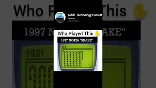 Only Legends Played This Nokia Game#Nokia#SnakeGame#Nostalgia#OldPhones#Legendary#TechHistory#Shorts