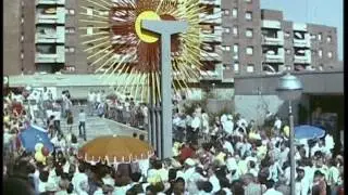 Einweihung des Sonnenrades am 02.07.1976 in Garath