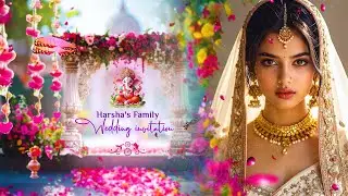 Cinematic Trendy Save The Date Video | Premium Wedding Invitation Video | Tamil BGM | InspireStudio