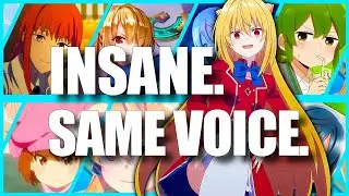 30 Anime Characters with the Same Voice Actor | Tomori Kusunoki